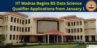 IIT Madras Begins BS Data Science Qualifier Applications from January 1, Exam on March 15; Check Details Here